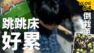 Vlog #64｜怎麼玩到仆街又插秧｜Flip out 跳跳床［侯漢克HANK］