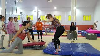 SALTO AVANTI O INDIETRO CON PREMIO CHALLENGE!! ginnastica artistica CSB