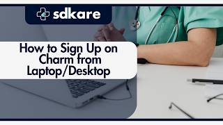 How to Sign Up on Charm from Laptop/Desktop