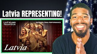 Tautumeitas - Bur man laimi | Latvia 🇱🇻 | National Final Performance | American Reacts