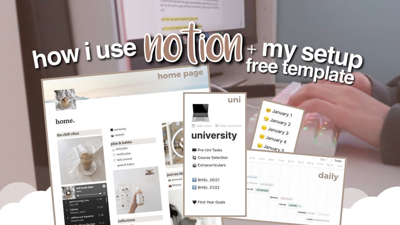 How I Plan & Organize My Life Using Notion + Templates 🌟 - YouTube