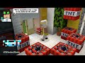 Minecraft STATUE BASE HOUSE BUILD CHALLENGE - NOOB vs PRO vs HACKER vs GOD  Animation