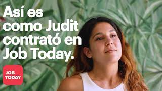 Así es como Judit contrató en Arc Iris