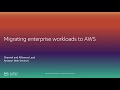 AWS Summit Online ASEAN 2020 | Migrating Enterprise Workloads to AWS