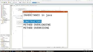(TAGALOG) OOP - INHERITANCE IN JAVA - DEFINING CONSTRUCTORS