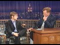 Benjamin Mckenzie on Conan O'Brien 2004 Very Funny!