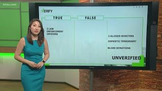 VERIFY: Separating truth from speculation after Odessa-Midland shooting