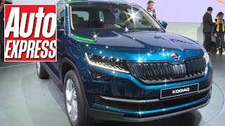 It's the Skoda Kodiaq! New large SUV is Paris 2016 show star