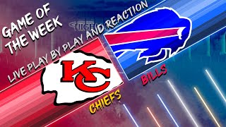 Chiefs vs Bills Live Play by Play & Reaction