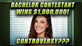 BACHELOR CONTESTANT WINS $1,000,000 ON DRAFTKINGS: CONTROVERSY DISCUSSION