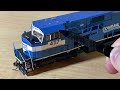 conrail sd80mac athearn genesis 2.0 review