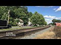 original norfolk southern heritage unit in massachusetts ns 8114 on 23k par ns and mbta action