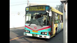 京浜急行バス走行音　NH4164　日野レインボーHR　KL-HR1JNEE　蒲45　産業道路駅バス停を過ぎた直後→蒲田駅東口