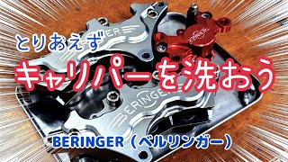 【バイクメンテナンス】バイク仲間から譲って貰ったブレーキキャリパーを丸洗い