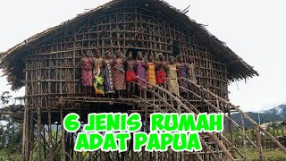 6 JENIS RUMAH ADAT PAPUA #ghalibachanel #youtube #adatbudaya