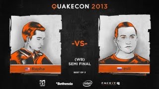 QuakeCon 2013: (WB) SEMI FINAL - rapha vs. evil