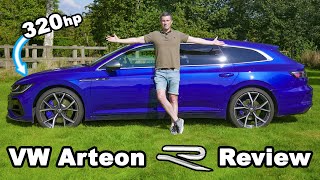 VW Arteon R Shooting Brake review - better than a BMW M340i?