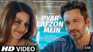 Pyar Lafzon Mein | New Song 2023 | New Hindi Song | Emraan Hashmi | Romantic Songs | Love Song