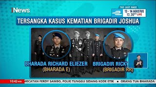 Mengulas Peran 4 Tersangka Pembunuhan Brigadir J di Rumah Mantan Kadiv Propam #iNewsSiang 11/08