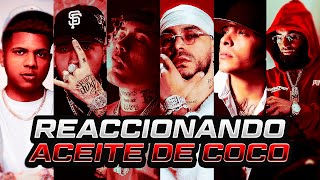 MI REACCIÓN a ACEITE DE COCO | BLESSD❌RYAN CASTRO❌DE LA GHETTO❌KRIS R❌DARELL❌HADES 66❌SAHIR