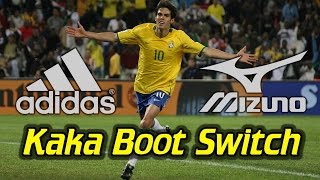 Kaka Boot Switch from Adidas to Mizuno? WHY?