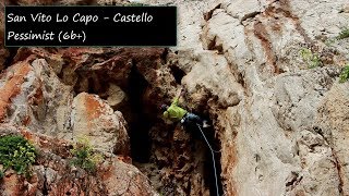 Climbing Pessimist (6b+) - San Vito Lo Capo, Sicily