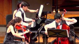 BRAHMS' Piano Quartet No. 3, 2nd Mvt. by the Colburn School of Performing Arts Honors Quartet