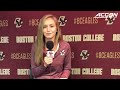 Boston College Runner Madeline Adams Relives Amazing Cross Country Moment
