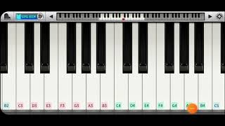 TAMANNA CHANI DEDARUK |PIANO| | MOBILE TUTORIALS| | MUJEEB MALIK |