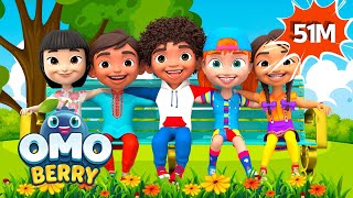 Meet Our New Friends | Learning Songs & Friendship Songs | OmoBerry