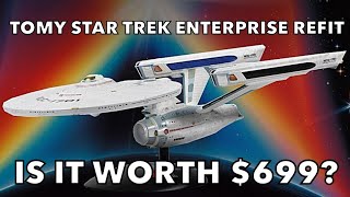 TOMY Star Trek Enterprise Refit Diecast 1/350 Scale | Is It Worth $699?