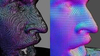 ReMesh 3D Scan Mesh to Quads Blender