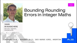 Bounding Rounding Errors in Integer Maths