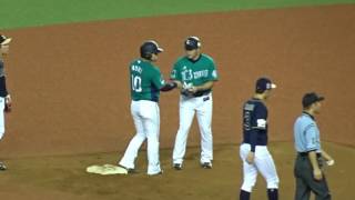 2016.08.12 埼玉西武 - オリックス 6回裏 森友哉 タイムリーツーベース