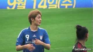 [Fancam] 김현중(Kim Hyun Joong) 110910 FC MEN Soccer Match -3