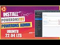 How to install PowerDNS & PowerDNS Admin on Ubuntu 22.04 (EASY & FAST)