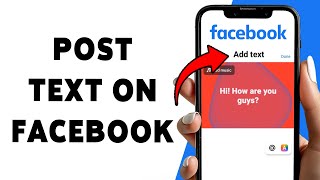 How To Post Text On Facebook | Write And Publish Text Posts Instantly On Facebook 2026