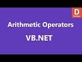 VB.Net Arithmetic Operators