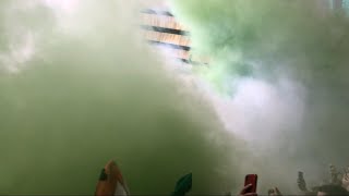 CRAZY Celtic ULTRAS GREEN BRIGADE smoke display | Celtic 1-0 rangers Scottish cup