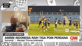 Ambisi Indonesia Raih Tiga Poin Perdana Melawan Bahrain