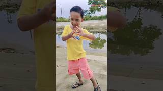 Badal Barsa Bijuli Sawan Ko Pani | viral song funny dance #shortsfeed #funny #comedy #baby #shorts