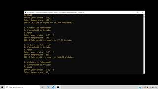 Temperature Converter Project in Python