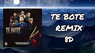 (Audio 8D) 🎧 Te Bote Remix - Casper, Nio García, Darell, Nicky Jam, Bad Bunny, Ozuna (Audio Club)