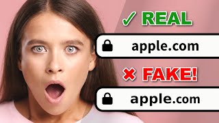 Could a SCAMMER fake apple.com? - URL impersonation, homoglyphs and homographs