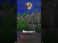 Minecraft, but talking ben controls me... #shorts