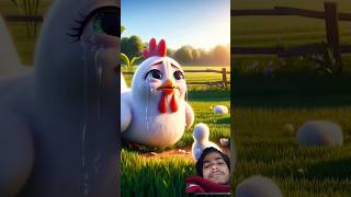 A lovely story of a hen and a farmer #short #ai #hen #tarnding