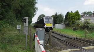 4010 \u0026 The NIR MPV at Muckamore Accommodation Level Crossing