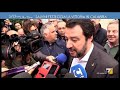 Salvini festeggia la vittoria in Calabria