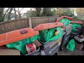 dustcart garbage driver collecting waste garbage recycling in south london as a lone worker