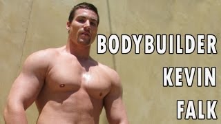 Tall Huge LA Bodybuilder Kevin Falk HD in Hollywood